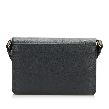 Burberry The TB Bag Small Black Leather