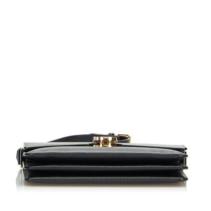 Burberry The TB Bag Small Black Leather