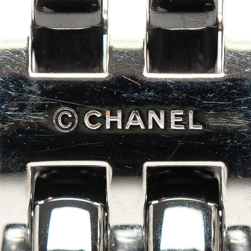 Chanel 18k Gold Diamond & Ceramic Ring Metal Ring in Excellent condition