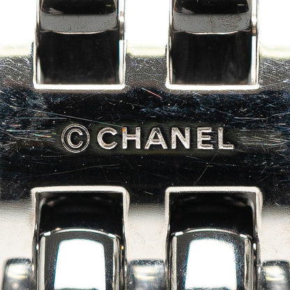 Chanel 18k Gold Diamond & Ceramic Ring Metal Ring in Excellent condition