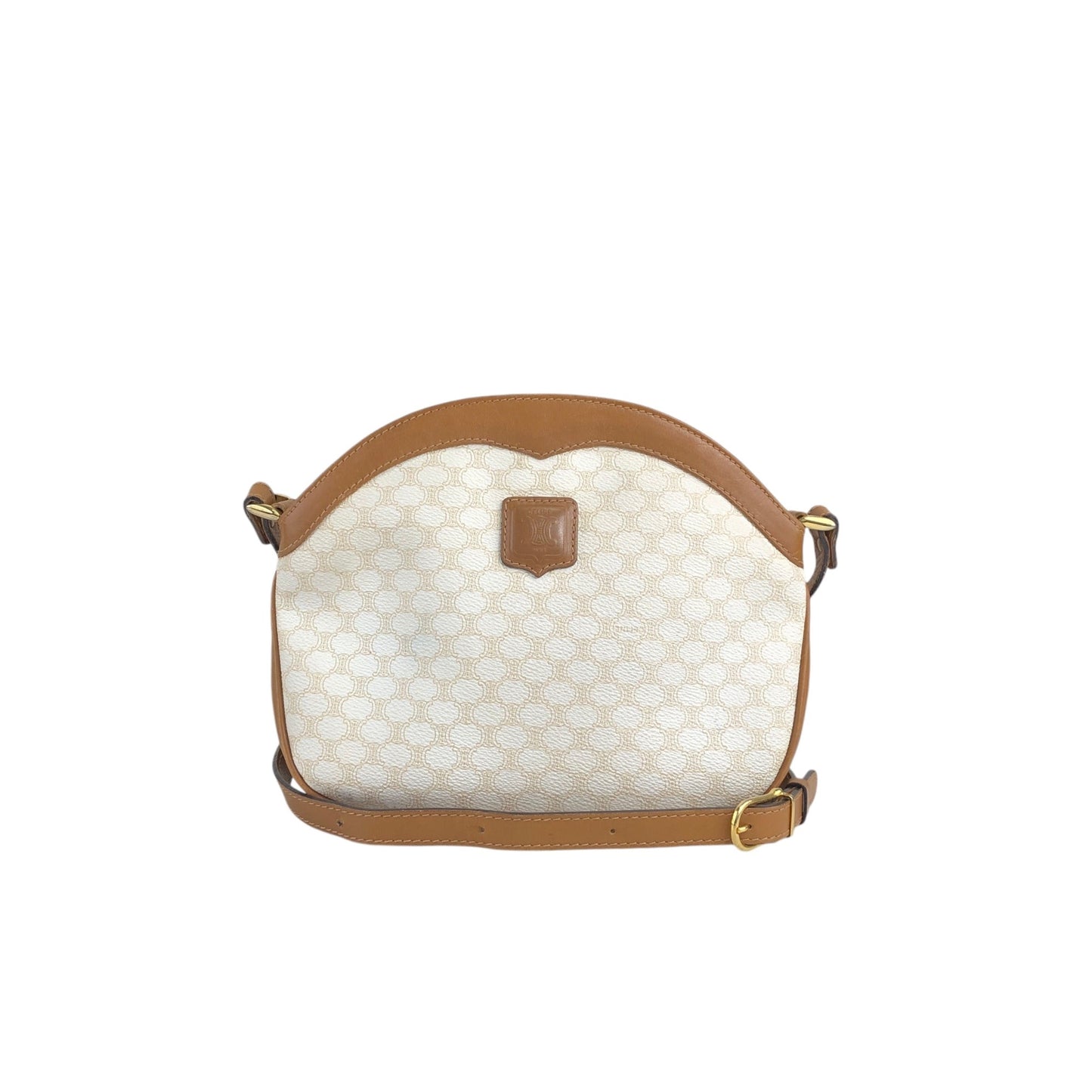 CELINE  Shoulder bag White Vintage y88uii