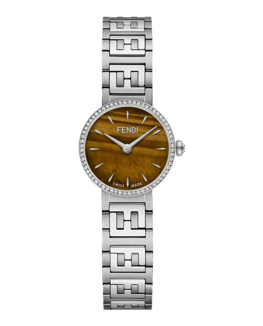 Fendi Womens  Stainless Steel 19mm Bracelet Fashion Watch