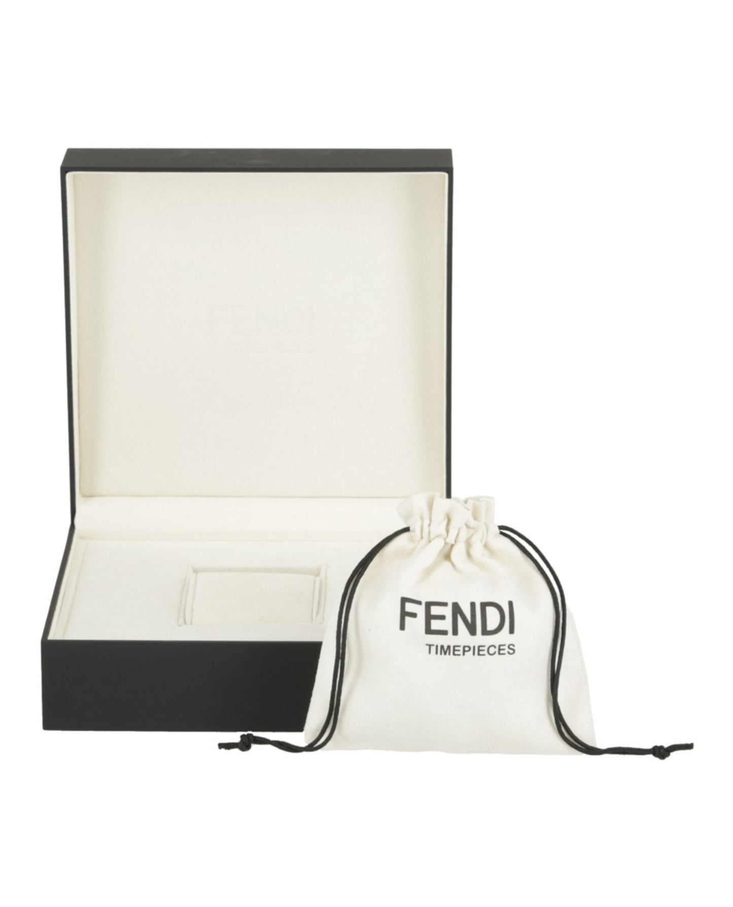 Fendi Womens  Two Tone 19mm Bracelet Fashion Watch