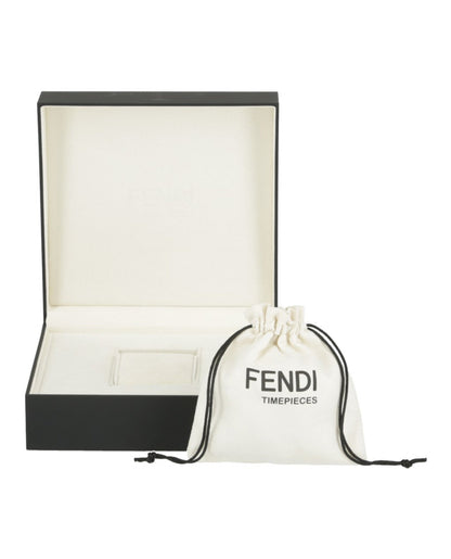 Fendi Womens  Two Tone 19mm Bracelet Fashion Watch