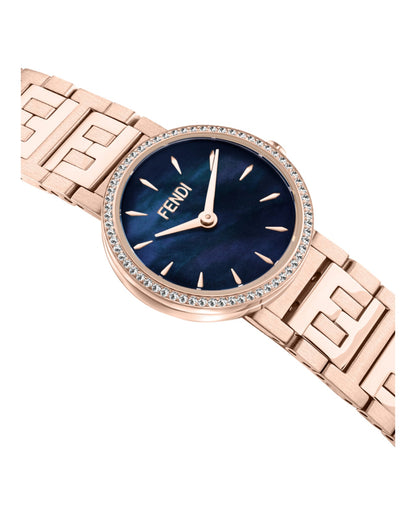 Fendi Womens  Rose Gold 19mm Bracelet Fashion Watch
