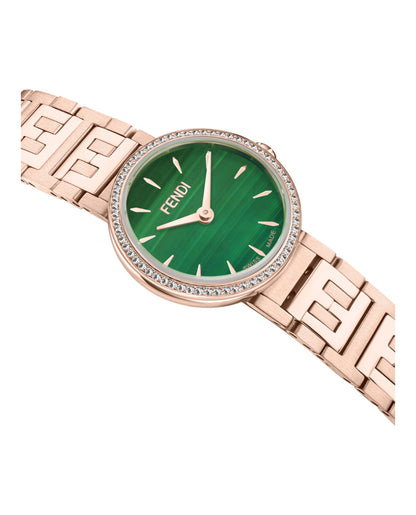 Fendi Womens  Rose Gold 19mm Bracelet Fashion Watch