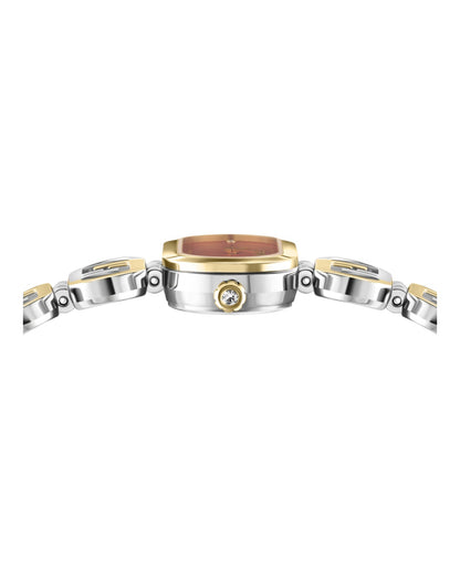 Fendi Womens  Two Tone 14.8mm Bracelet Fashion Watch