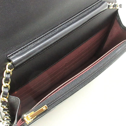 Chanel Black Wallet On Chain