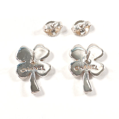 CHANEL Pierce Silver925 Silver Clover