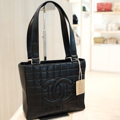 Chanel CC choco bar shoulder bag
