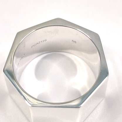 CELINE Ring Silver925 Silver Heritage Heptagon mens 58 Used