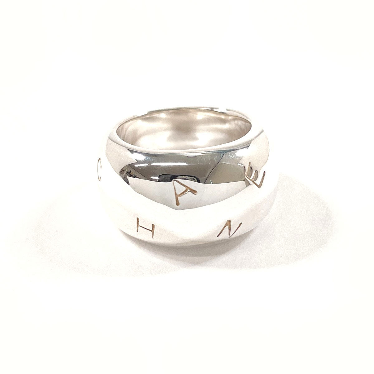 CHANEL Ring Silver925 Silver logo