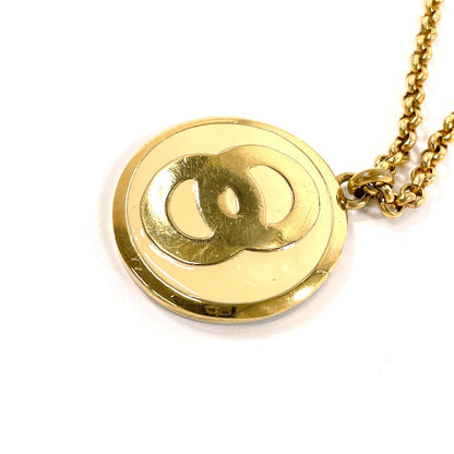 CELINE Necklace metal gold vintage Women Used