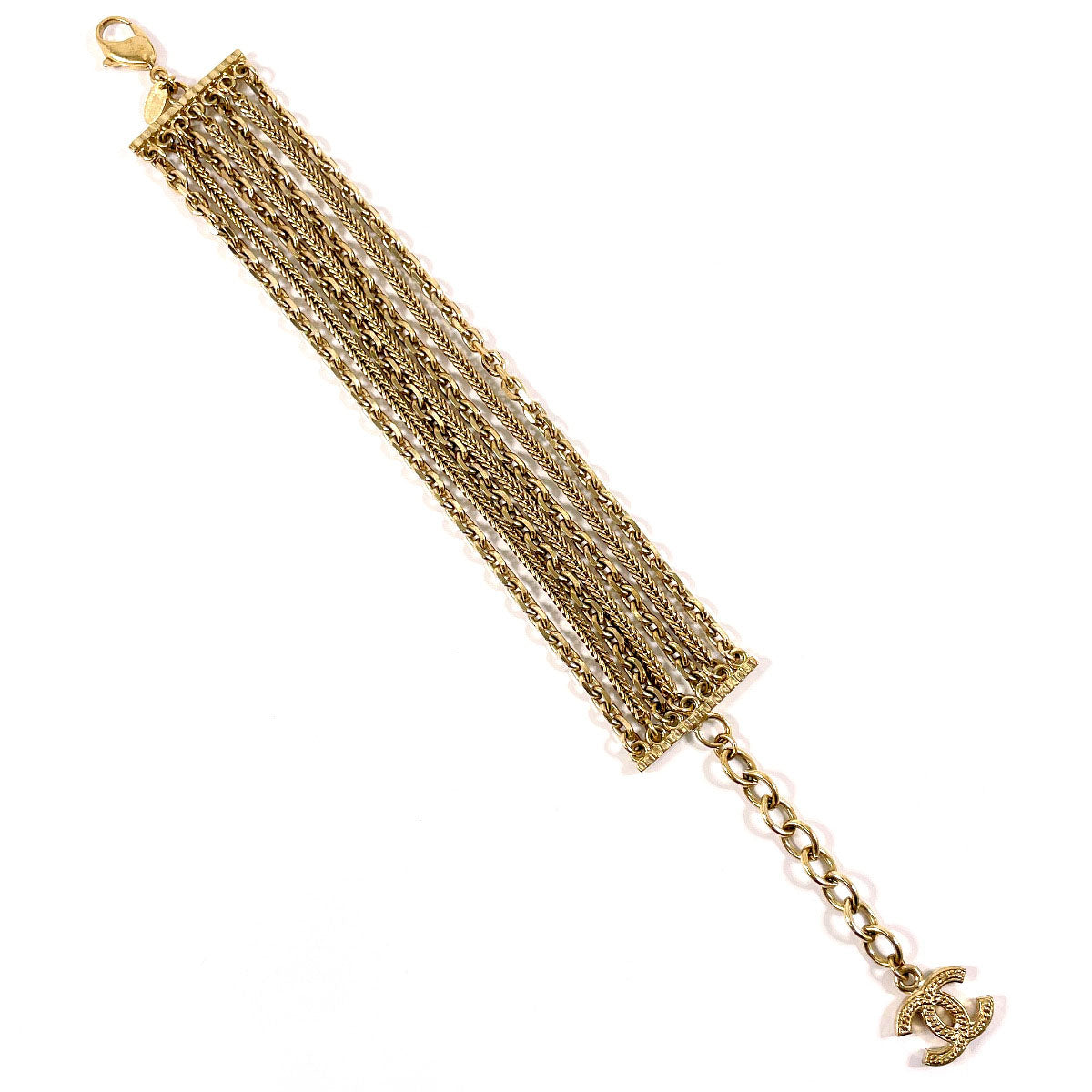 Chanel Metal Coco Mark Chain Bracelet