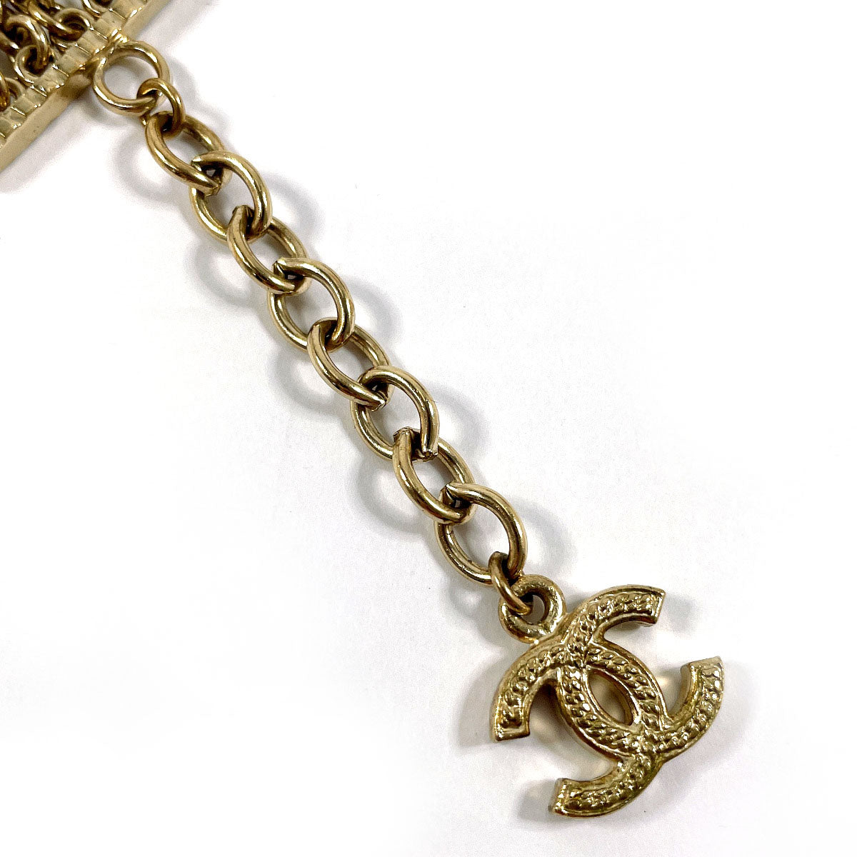 Chanel Metal Coco Mark Chain Bracelet