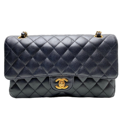 CHANEL CF MEDIUM CAVIAR IN GHW
