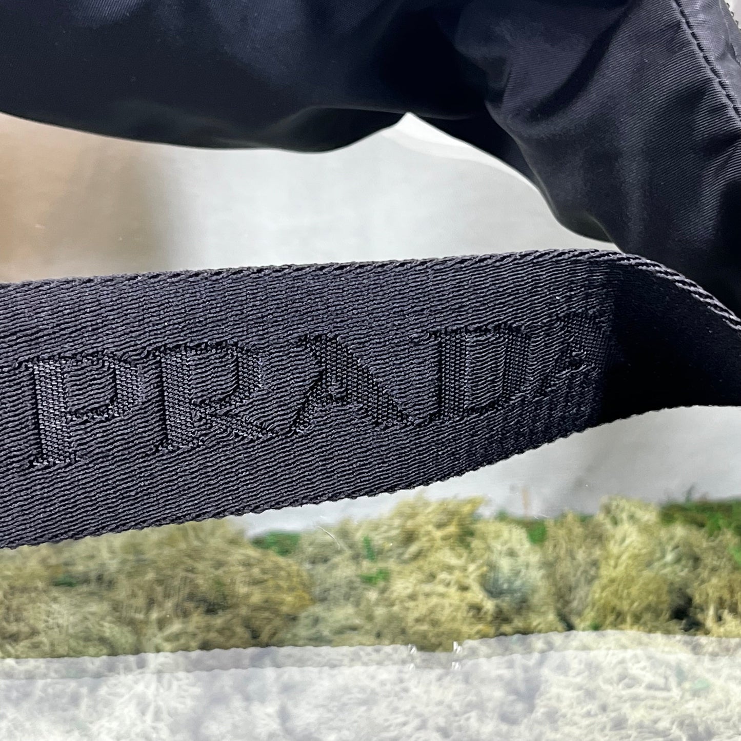 Prada Black Econyl Belt Bags