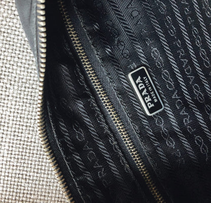 Prada Nylon Black Shoulder Bag