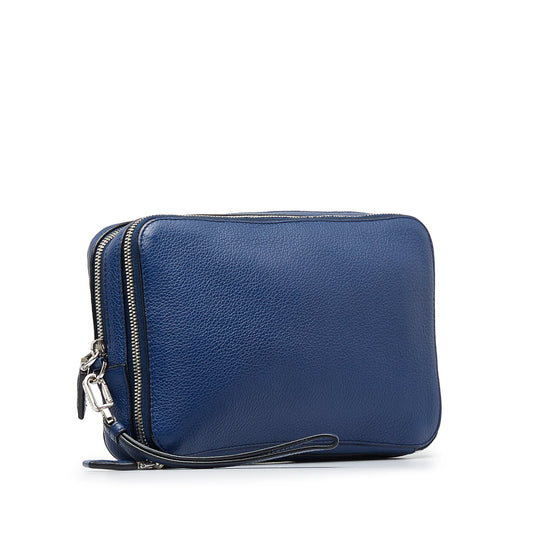 Prada Vitello Daino Clutch Bag