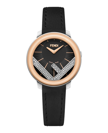 Fendi Womens  Two Tone 28mm Strap Fashion Watch