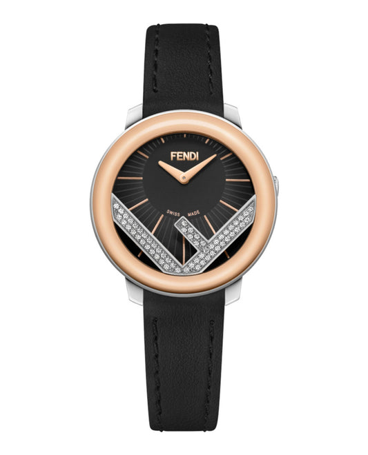 Fendi Womens  Two Tone 28mm Strap Fashion Watch
