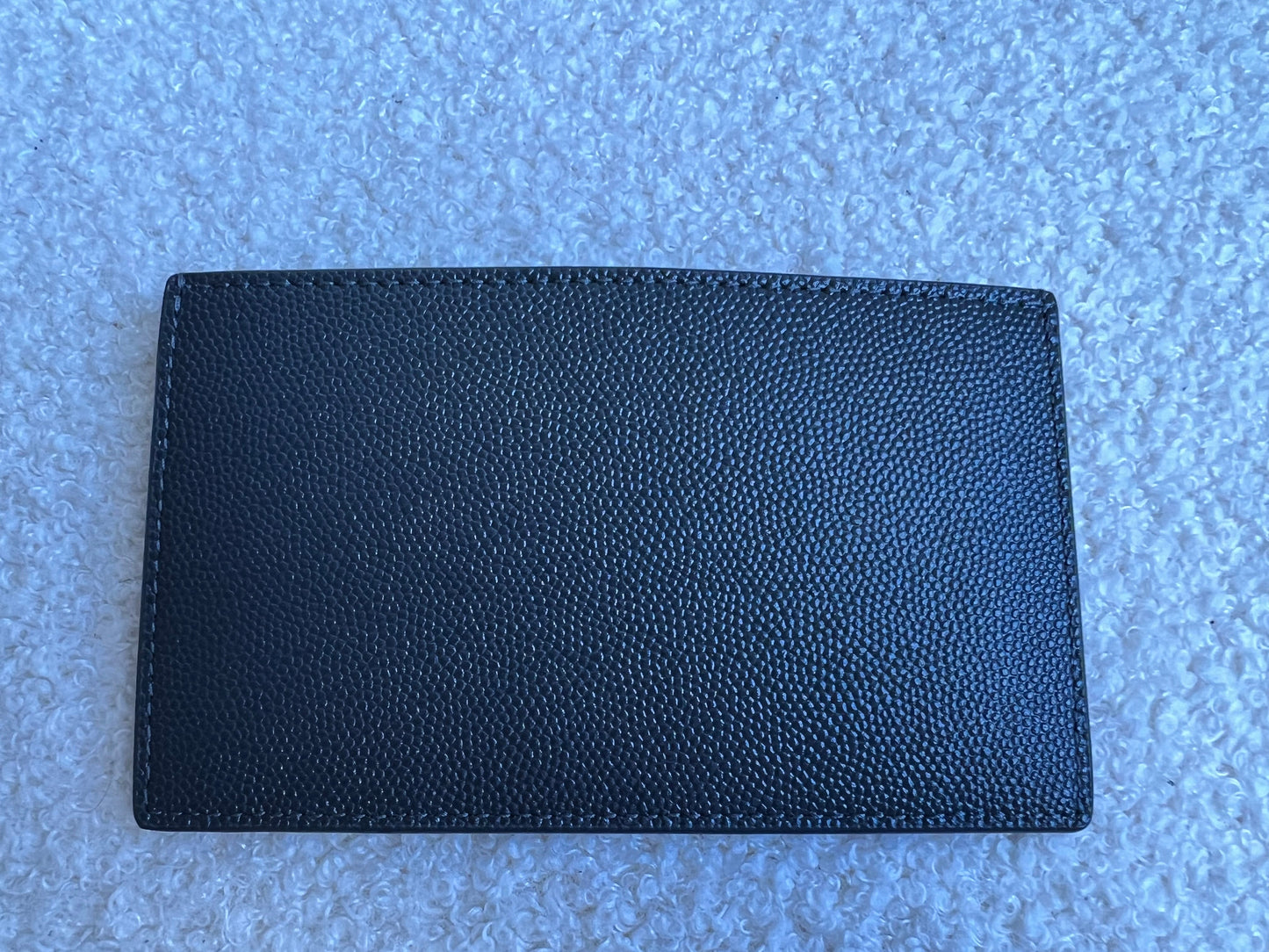 Yves Saint Laurent (YSL) Grey Uptown Chain Wallet