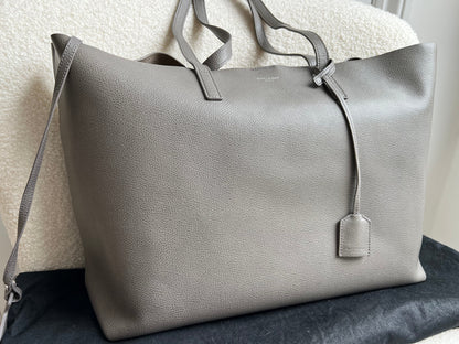 Yves Saint Laurent (YSL) Grey Shopping Tote