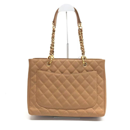 Chanel GST Grand Shopping Tote Camel Tan Caviar Leather PM, 2006-2008