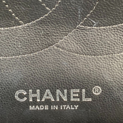 Jumbo Double Flap Lambskin So Black