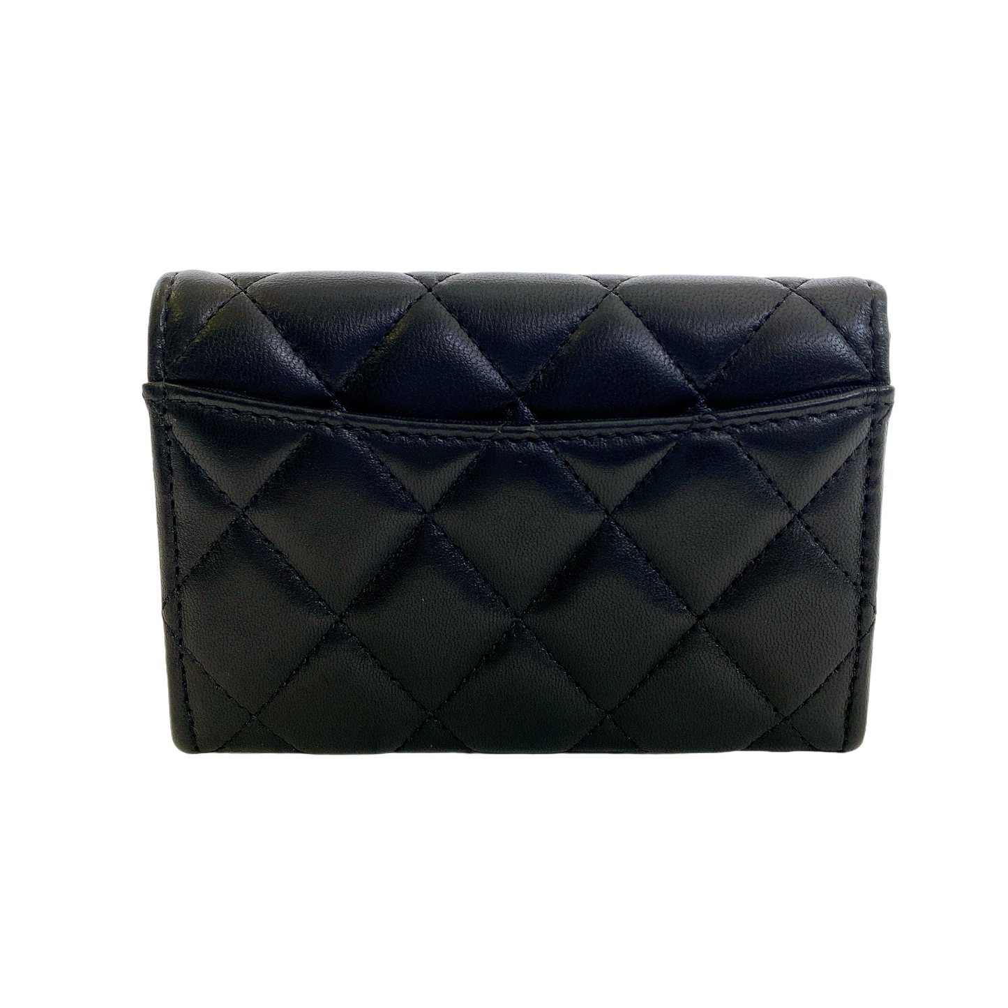 CHANEL CF CARD HOLDER LAMBSKIN