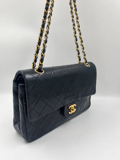 Chanel Classic Double Flap Bag with 24k gold plated hardware