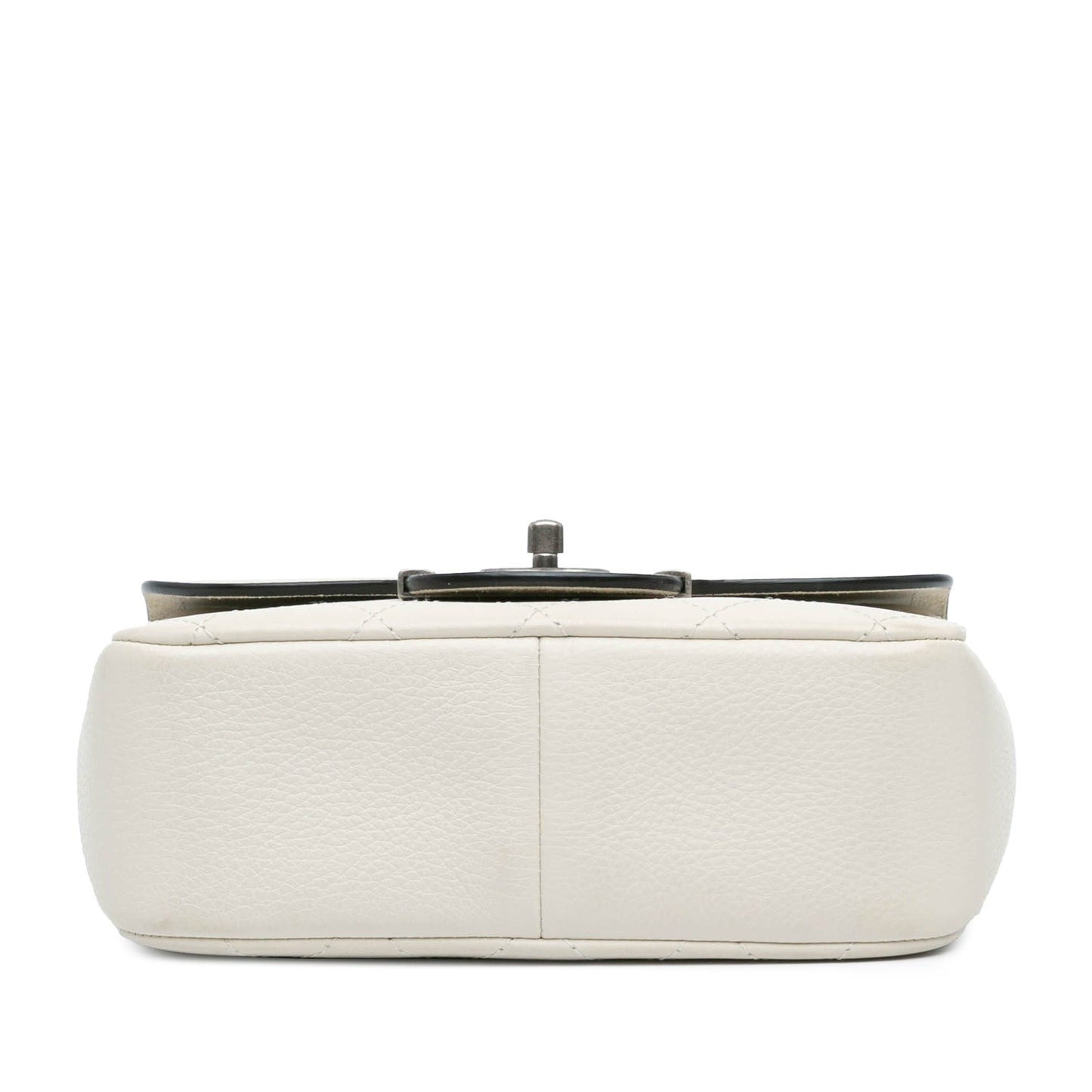 White Chanel Paris-Greece Calfskin Archi Chic Flap Satchel