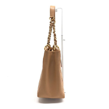 Chanel GST Grand Shopping Tote Camel Tan Caviar Leather PM, 2006-2008
