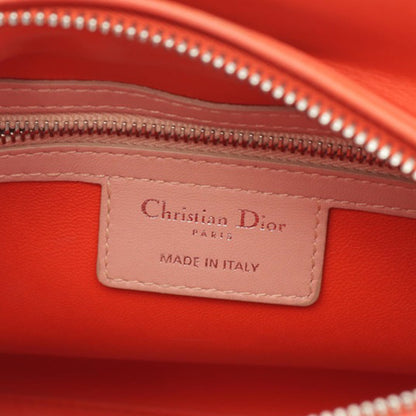 Medium Tricolor Lambskin Cannage Lady Dior