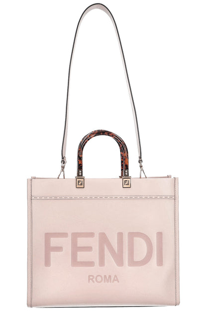 FENDI Sunshine Tote Bag Powder