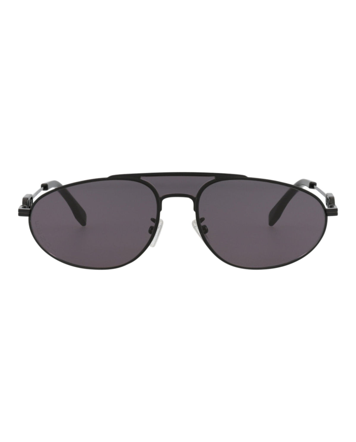 Fendi Mens Aviator Black Black Smoke Fashion Designer Eyewear Black Black Smoke