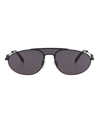 Fendi Mens Aviator Black Black Smoke Fashion Designer Eyewear Black Black Smoke