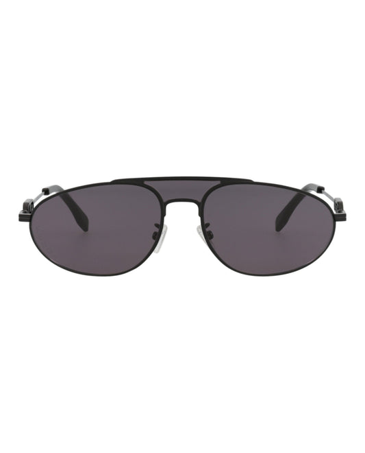 Fendi Mens Aviator Black Black Smoke Fashion Designer Eyewear Black Black Smoke