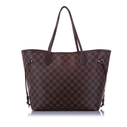 Louis-Vuitton Damier Ebene Neverfull MM