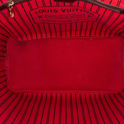 Louis-Vuitton Damier Ebene Neverfull MM