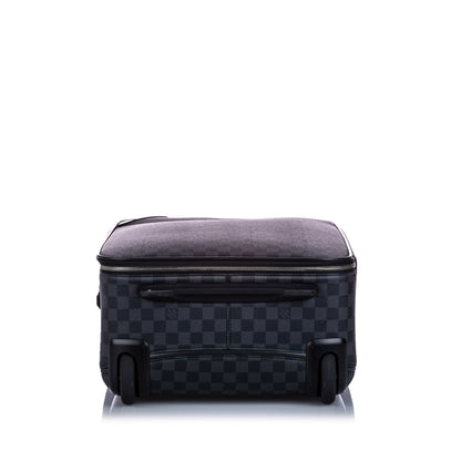 Louis-Vuitton Damier Graphite Pegase Light 55 Black