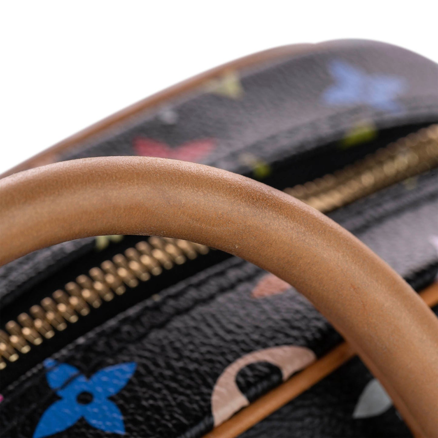 Louis-Vuitton Monogram Multicolore Trouville Black