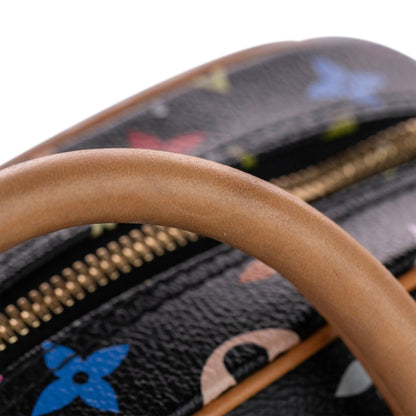 Louis-Vuitton Monogram Multicolore Trouville Black