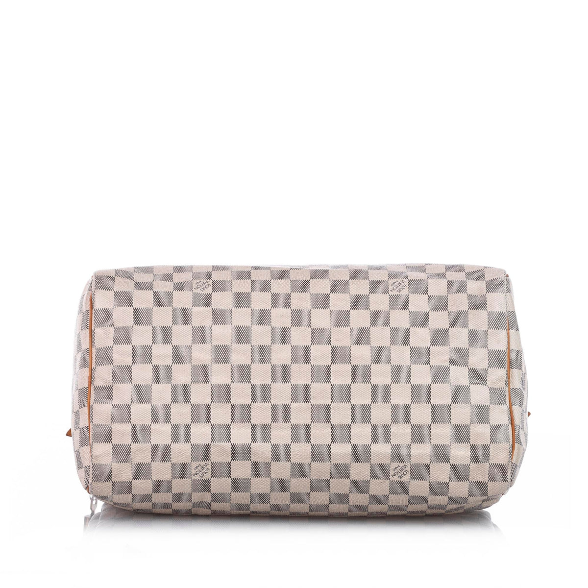 Louis-Vuitton Damier Azur Speedy 35 White