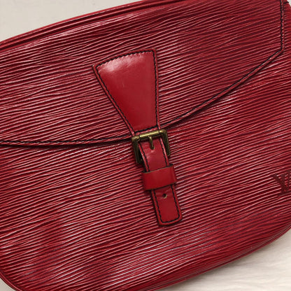 Louis-Vuitton Epi Rare Red Jeune Fille MM