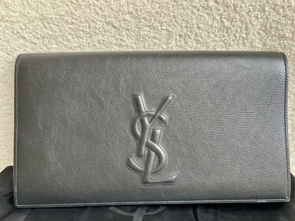 Yves Saint Laurent (YSL) Black Belle de Jour Clutch