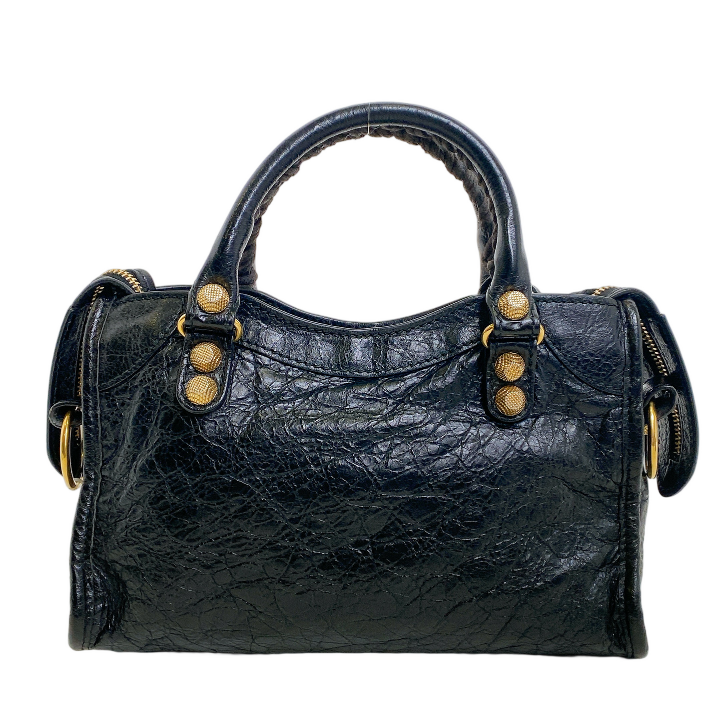 BALENCIAGA CITY MINI IN BLACK