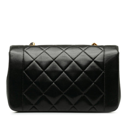 Chanel Diana Flap Shoulder Bag  Leather Shoulder Bag in Good condition