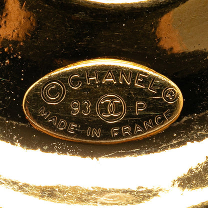 Chanel CC Round Chain Necklace  Metal Necklace in Good condition