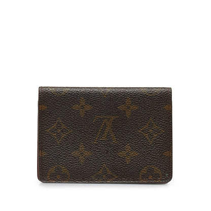 Louis Vuitton Monogram Porte 2 Cartes Vertical Card Holder
